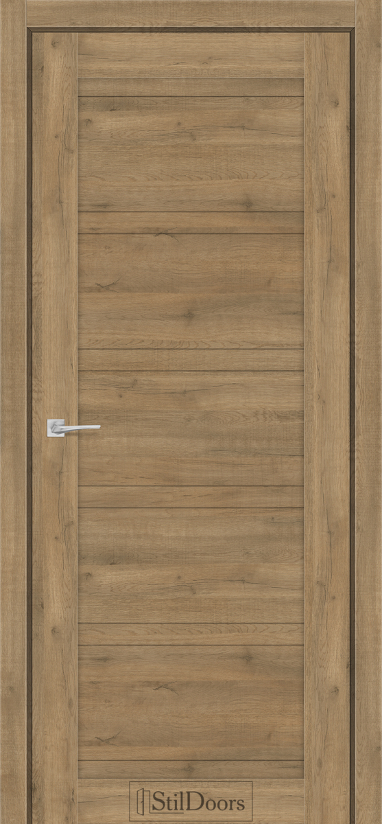 Міжкімнатні двері StilDoors ROMANDA Дуб Крафт Плівка