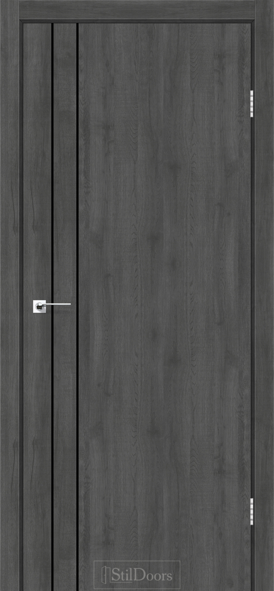 Міжкімнатні двері StilDoors LOFT LINE Дуб смокі Плівка