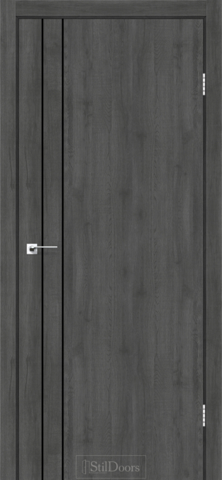 Міжкімнатні двері StilDoors LOFT LINE Дуб смокі Плівка