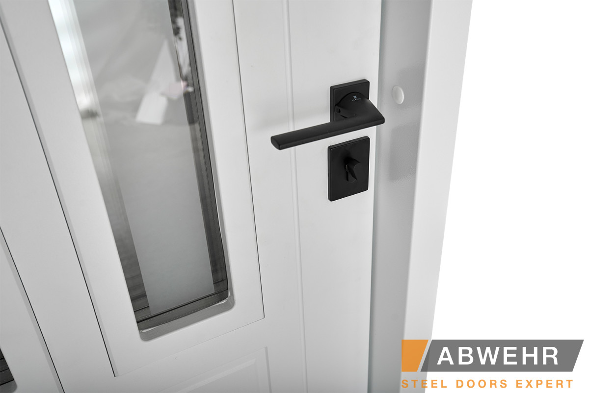 Вхідні Двері COTAGE (KT1 з терморозривом) Vinorit 552 Country NeoGlass Abwehr