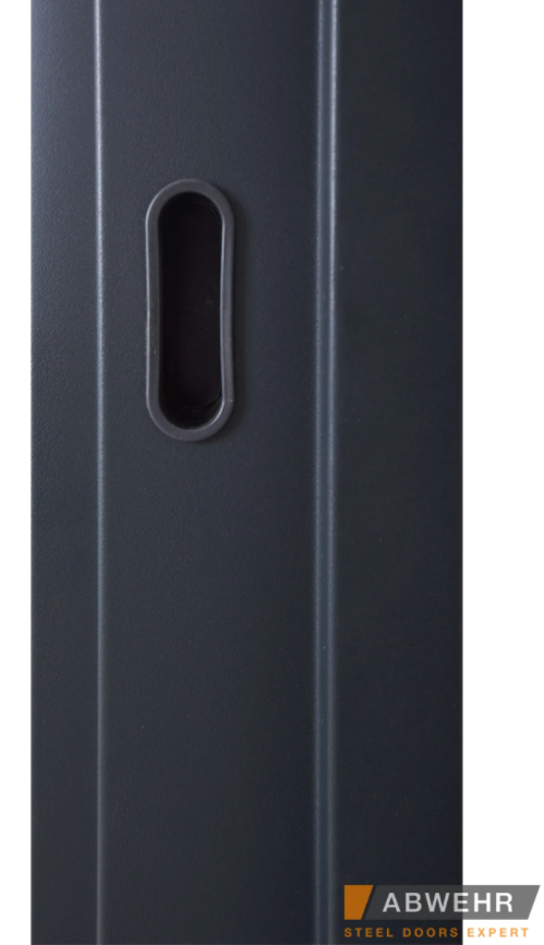 Вхідні Двері Defender (KTM) 408 Defender Glass RAL 7021Т Abwehr