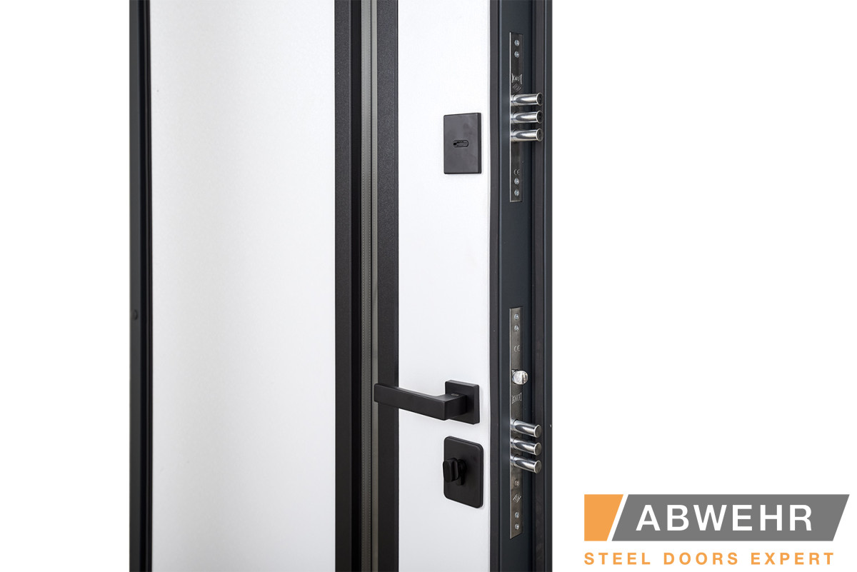Вхідні Двері Defender (KTM) 506 Nordi Glass RAL 7021Т Abwehr