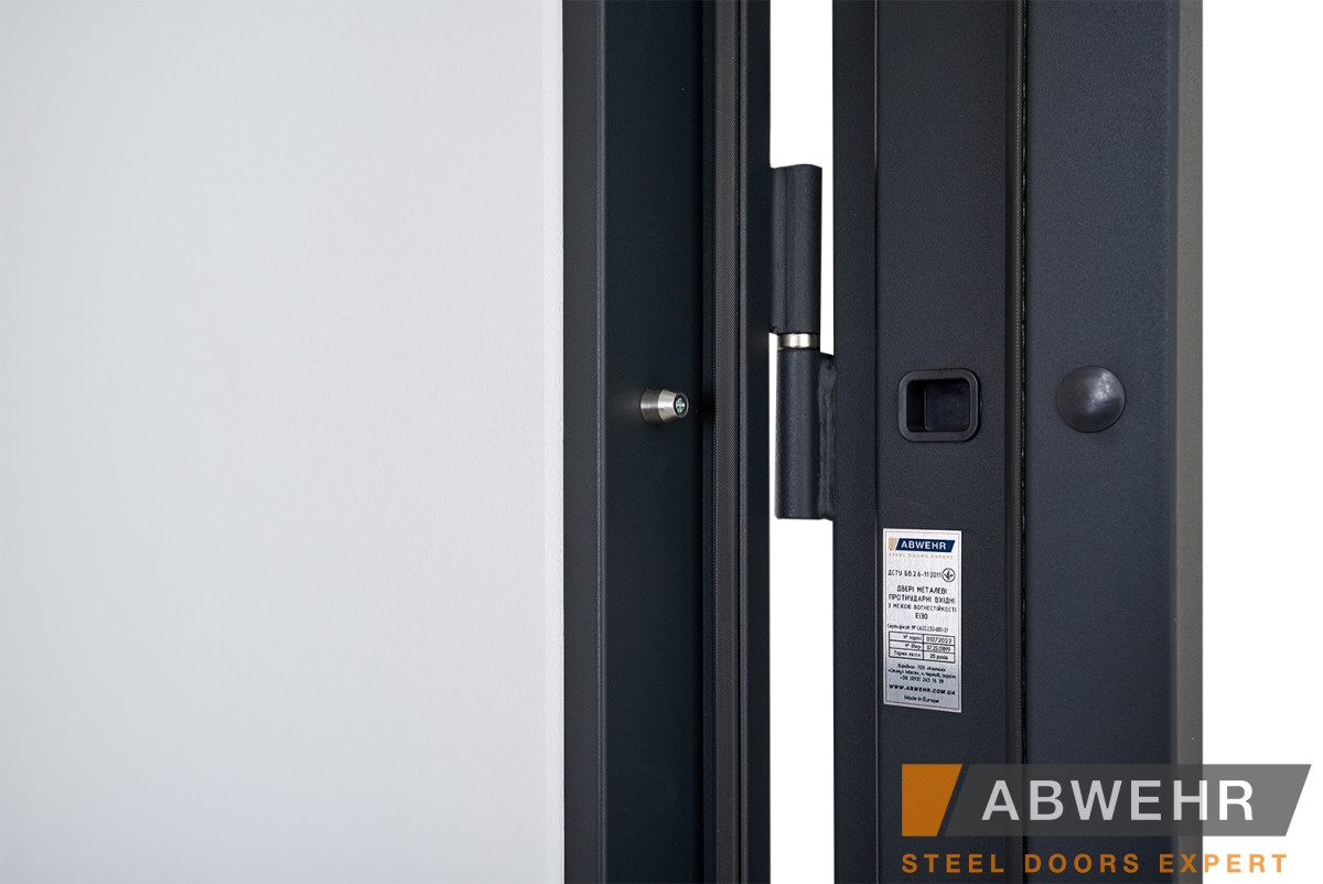 Вхідні Двері Defender (KTM) 506 Nordi Glass RAL 7021Т Abwehr
