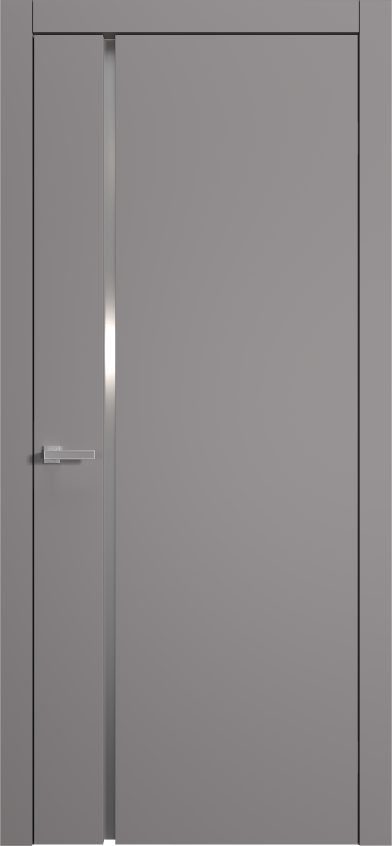 Міжкімнатні двері Estetdoors Float RAL7036 Сатин білий Фарба