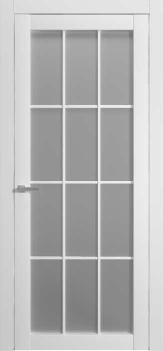Міжкімнатні двері Estetdoors PL Frame-2 Білий Мат (Естетдорс) Сатин білий Плівка