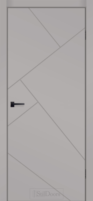 Міжкімнатні двері StilDoors AURA RAL7047 Глухі Фарба