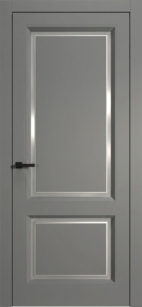 Міжкімнатні двері Estetdoors Glass 2.2 Сіра емаль Фарба
