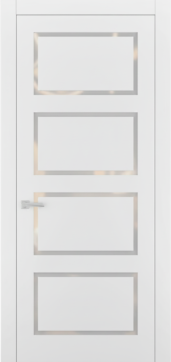 Міжкімнатні двері Estetdoors Glass 3 Біла емаль Фарба