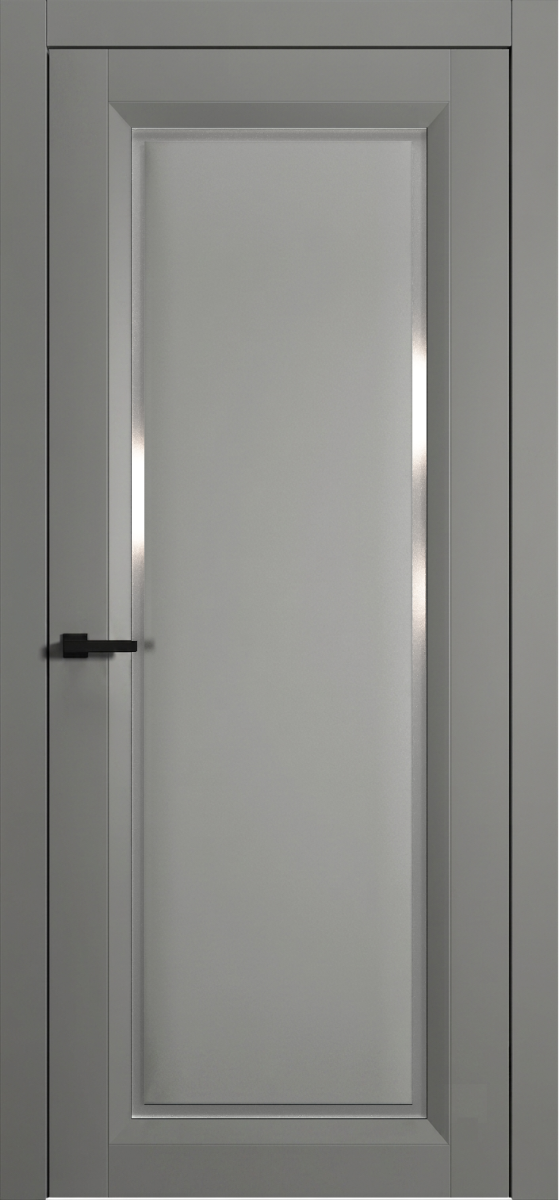 Міжкімнатні двері Estetdoors Glass 1 RAL7036 Фарба
