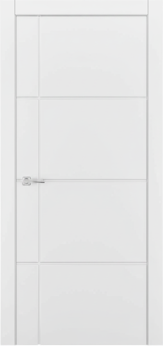 Міжкімнатні двері Estetdoors Lines 1 Біла емаль Фарба