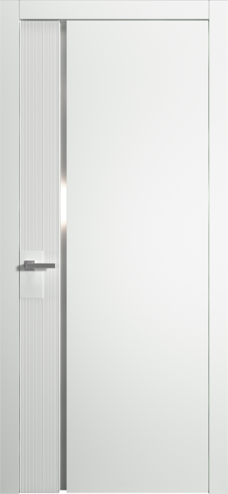 Міжкімнатні двері Estetdoors Float 1 Біла емаль Сатин білий Фарба