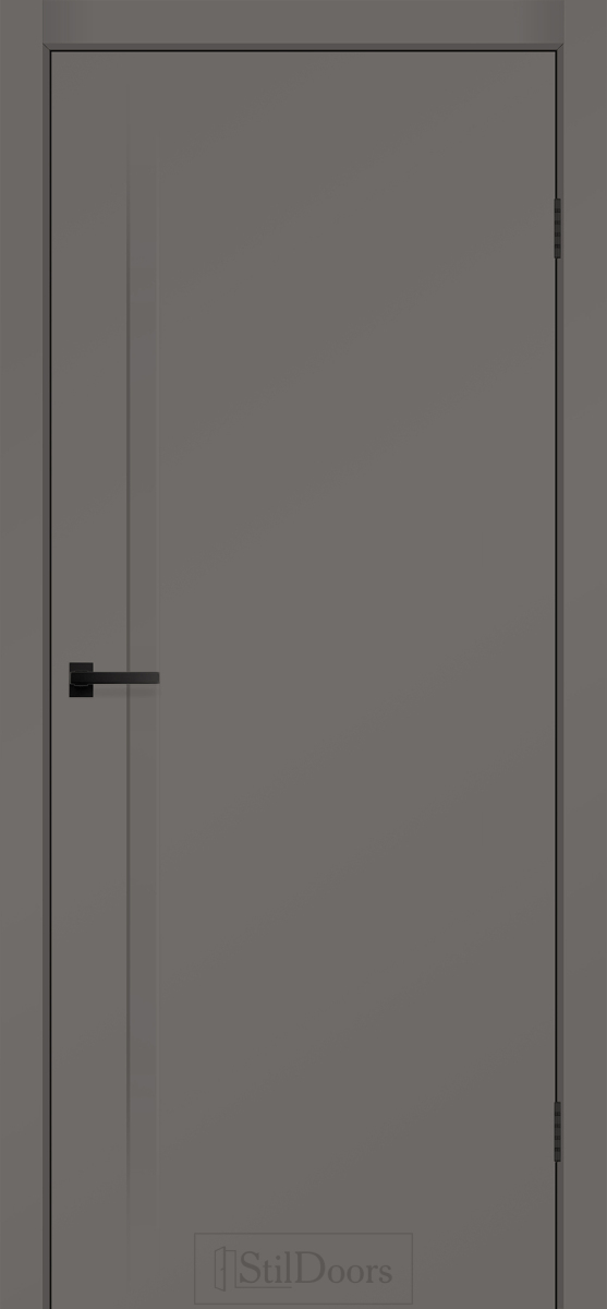 Міжкімнатні двері StilDoors FARGO RAL7036 Глухі Фарба