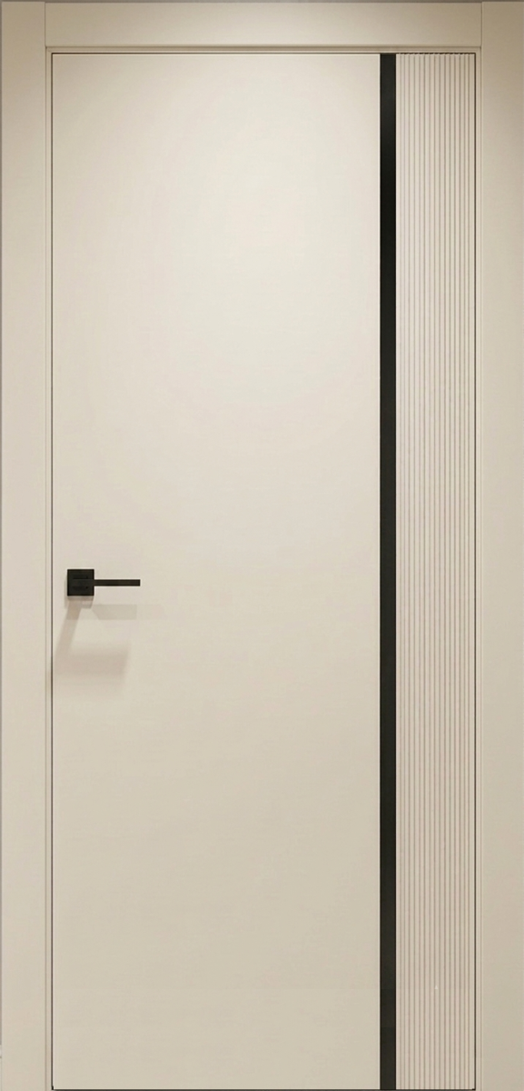 Міжкімнатні двері Estetdoors Tetra Molding 1B RAL9001 Фарба