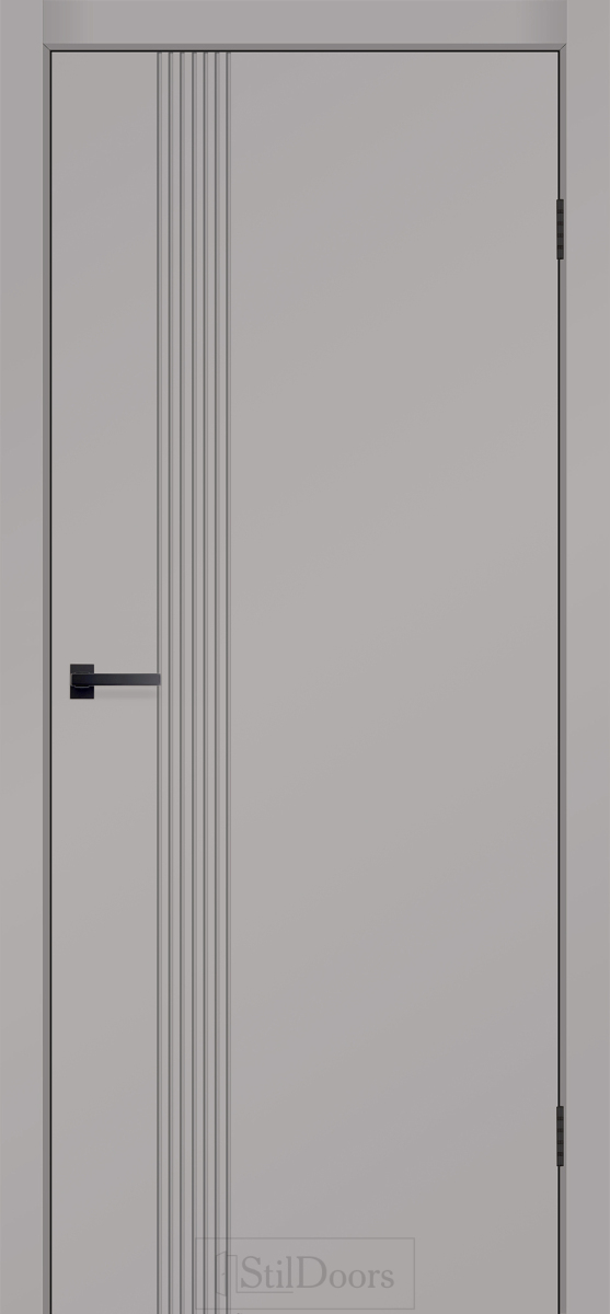 Міжкімнатні двері StilDoors KARYON RAL7047 Глухі Фарба