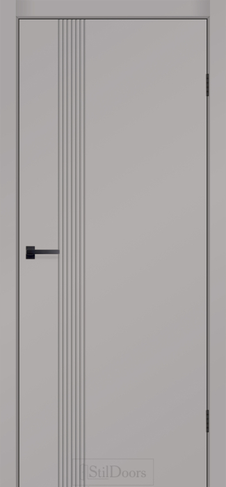 Міжкімнатні двері StilDoors KARYON RAL7047 Глухі Фарба