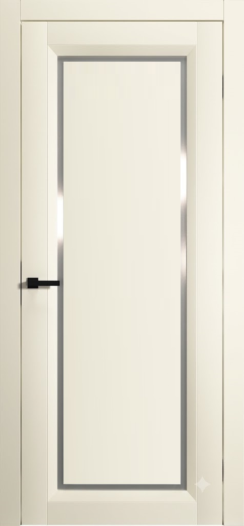 Міжкімнатні двері Estetdoors Glass 1 RAL9001 Фарба