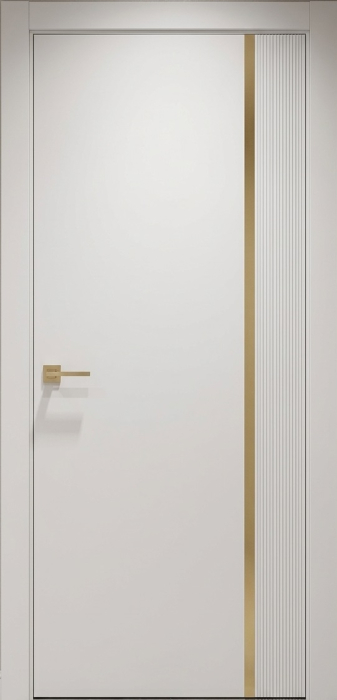 Міжкімнатні двері Estetdoors Tetra Molding 1B Біла емаль Фарба