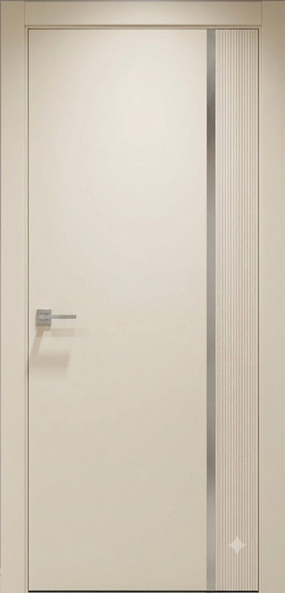 Міжкімнатні двері Estetdoors Tetra Molding 1B RAL9001 Фарба