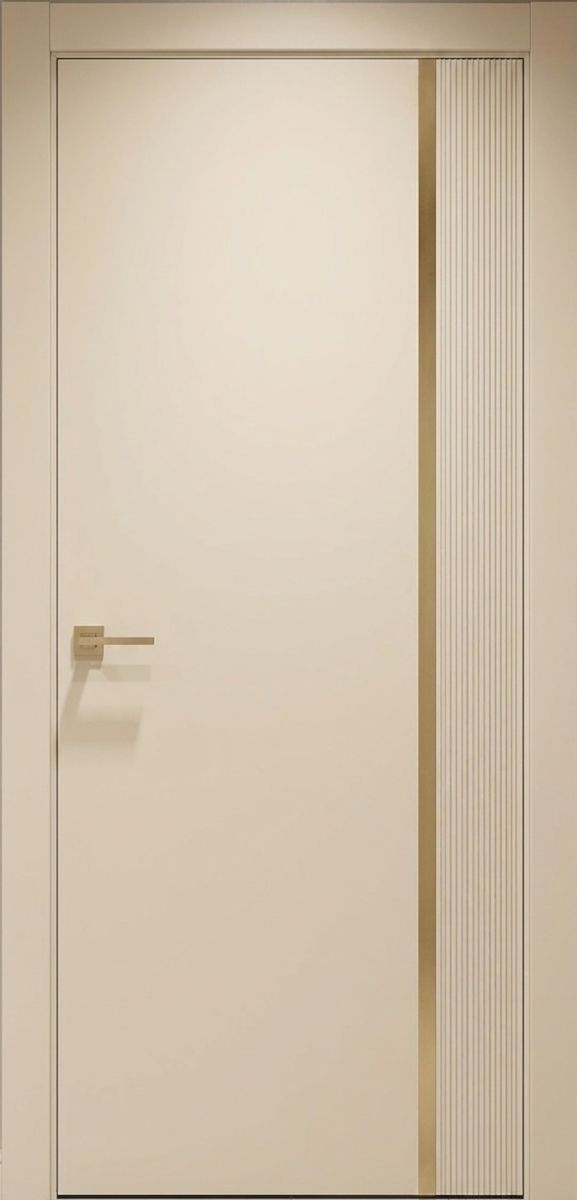 Міжкімнатні двері Estetdoors Tetra Molding 1B RAL1013 Глухі Фарба