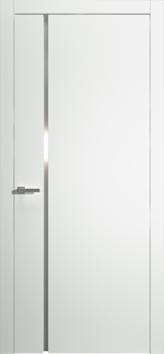 Міжкімнатні двері Estetdoors Float Біла емаль Сатин бронза Фарба