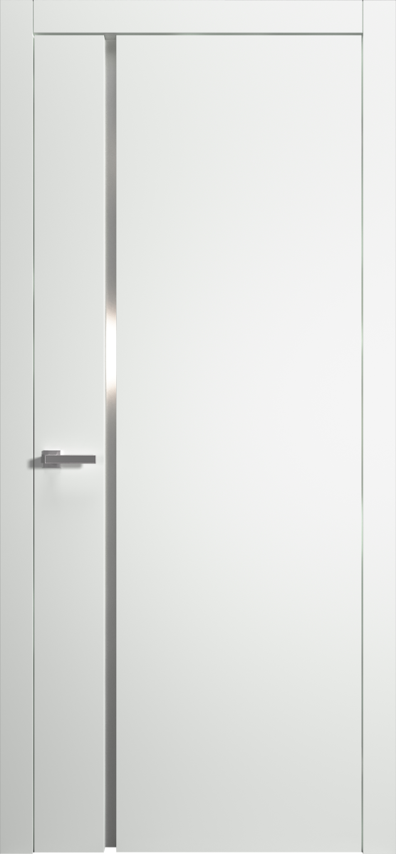 Міжкімнатні двері Estetdoors Float Біла емаль Сатин бронза Фарба