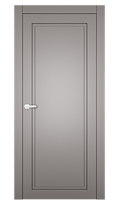 Міжкімнатні двері Estetdoors Grand 1D /1.1 RAL7036 Глухі Фарба