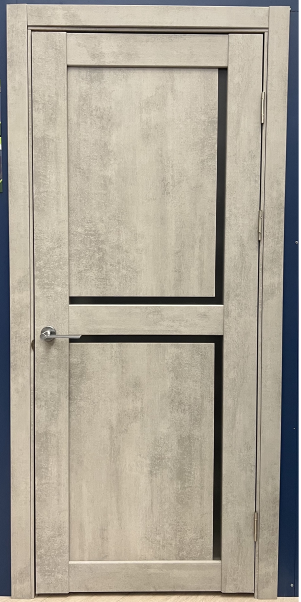 Міжкімнатні двері Estetdoors PL T NEW Сірий бетон Плівка