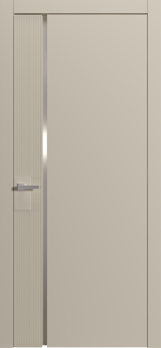 Міжкімнатні двері Estetdoors Float 1 RAL1013 Сатин білий Фарба