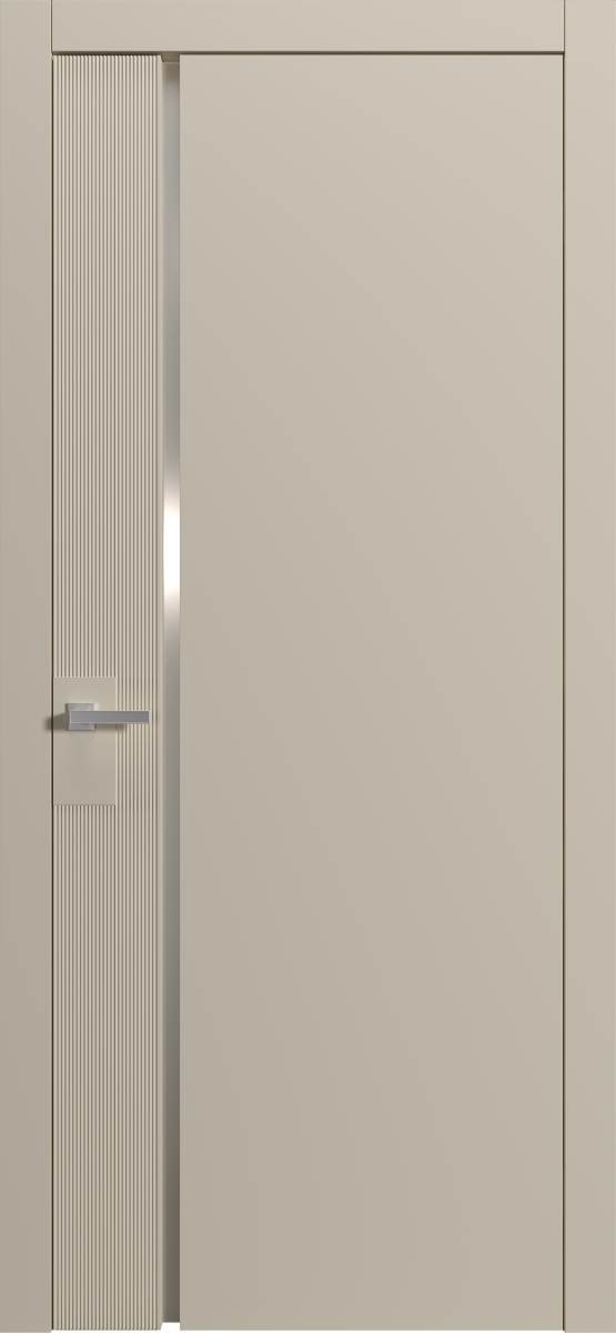 Міжкімнатні двері Estetdoors Float 1 RAL1013 Сатин білий Фарба