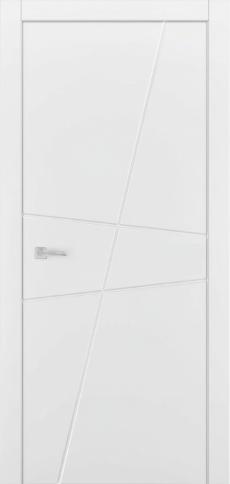 Міжкімнатні двері Estetdoors Lines 4 Біла емаль Фарба