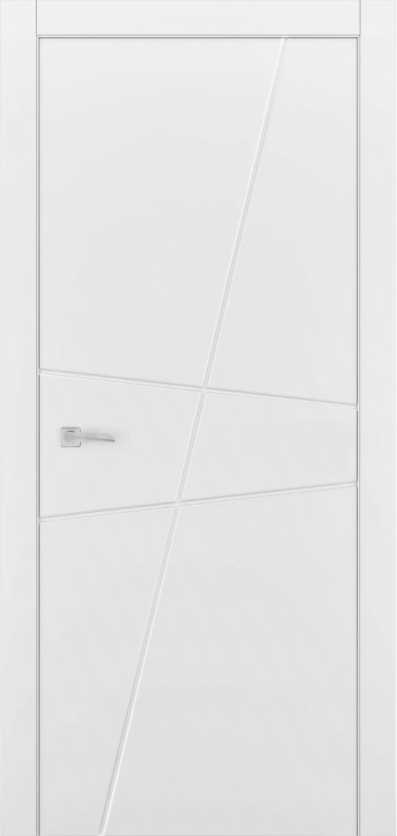 Міжкімнатні двері Estetdoors Lines 4 Біла емаль Фарба