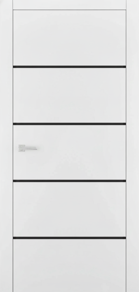 Міжкімнатні двері Estetdoors Molding 4 Г Біла емаль Фарба