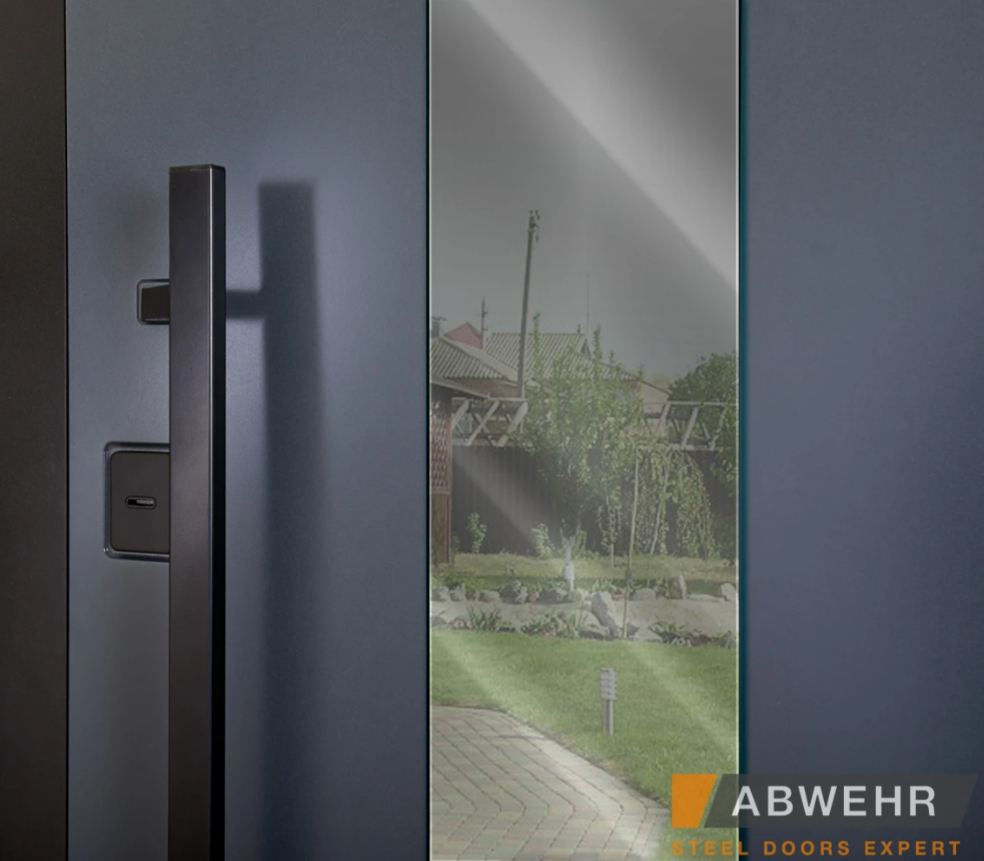Вхідні Двері BIONICA 2 (BN2) LAMPRE (LP-5) антрацит Abwehr