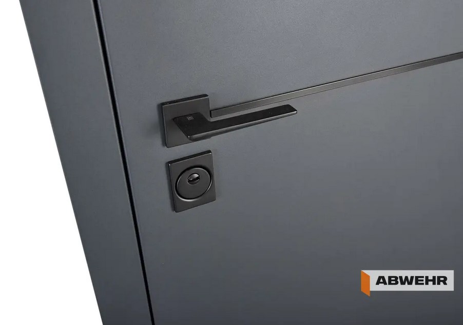 Вхідні Двері Abwehr Defender 76 Solid з терморозривом 7021T + Антрацит