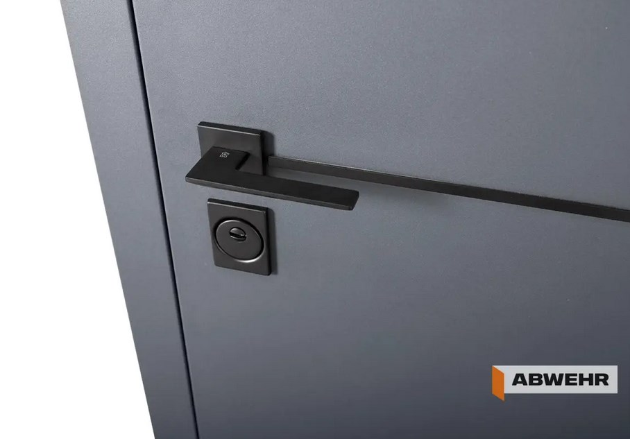 Вхідні Двері Abwehr Defender 76 Solid з терморозривом 7021T + Білий