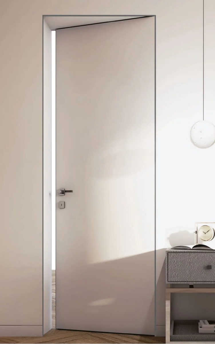 ДПМ (CXL) (8, 2050*854, ПГ, під покраску, ліві, алюм.тор-4стор, відкривання внутрішнє)