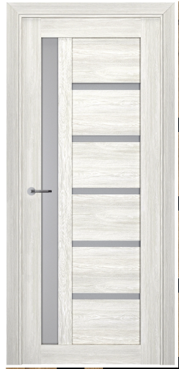 Міжкімнатні двері Terminus 108 Пломбір Сатин бронза Плівка
