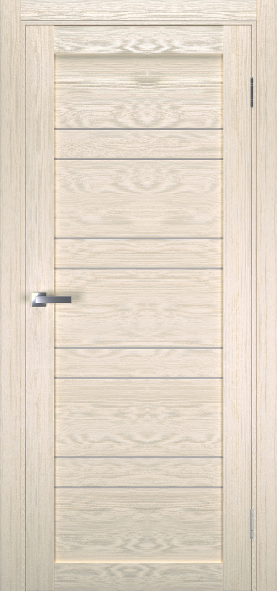 Міжкімнатні двері Terminus Ud-6 Мелінга Сатин білий Плівка