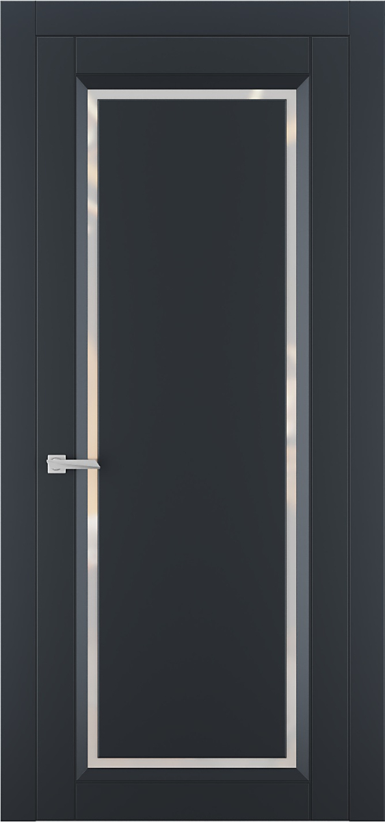 Міжкімнатні двері Estetdoors Glass 1 RAL7016 Сатин білий Фарба