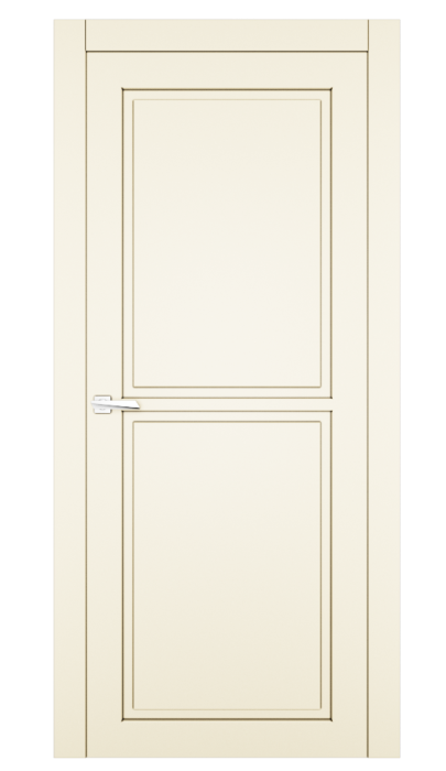 Міжкімнатні двері Estetdoors Grand 1D /1.22 RAL9001 Глухі Фарба