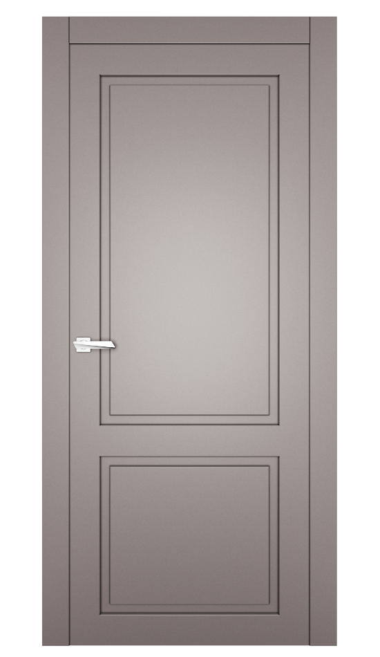 Міжкімнатні двері Estetdoors Grand 1D /1.21 RAL7036 Глухі Фарба