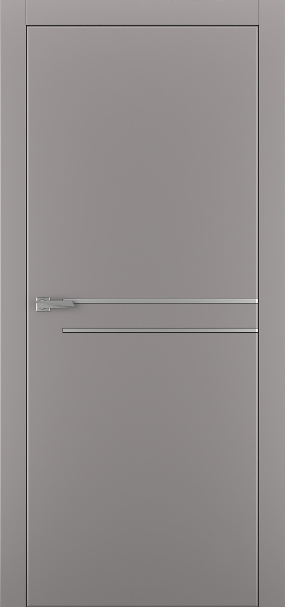 Міжкімнатні двері Estetdoors Molding 2.2 Г RAL7036 Глухі Фарба