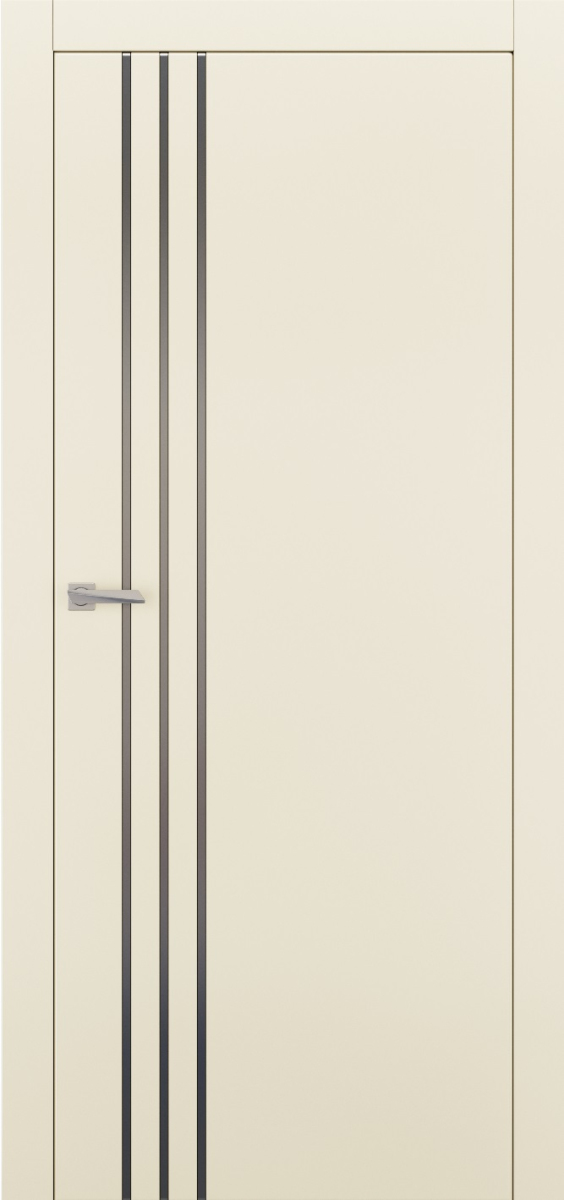 Міжкімнатні двері Estetdoors Molding 3 В RAL9001 Глухі Фарба