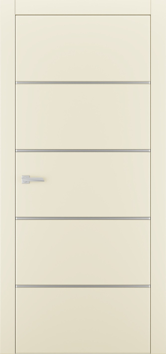Міжкімнатні двері Estetdoors Molding 4 Г RAL1013 Глухі Фарба