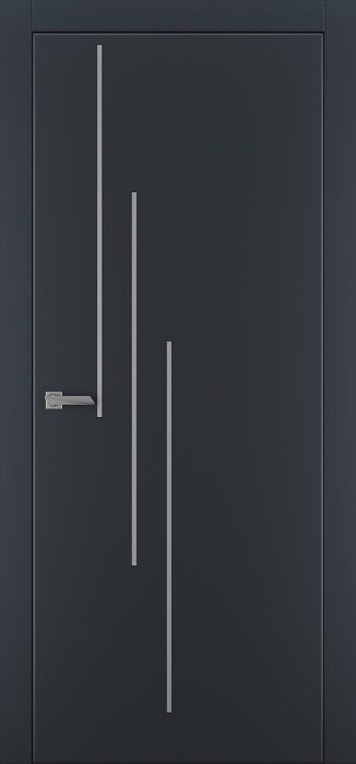 Міжкімнатні двері Estetdoors Molding 3.1 В RAL7016 Глухі Фарба