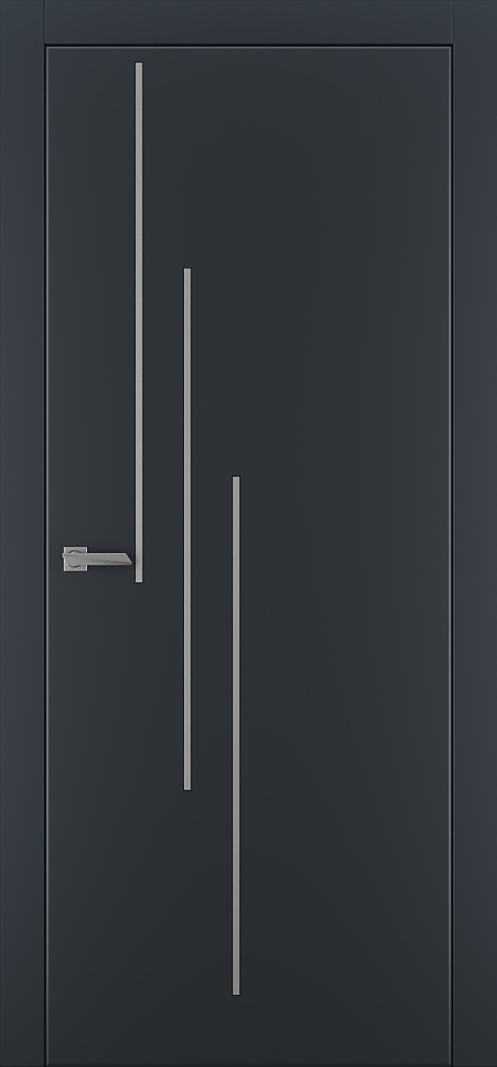 Міжкімнатні двері Estetdoors Molding 3.1 В RAL7016 Глухі Фарба