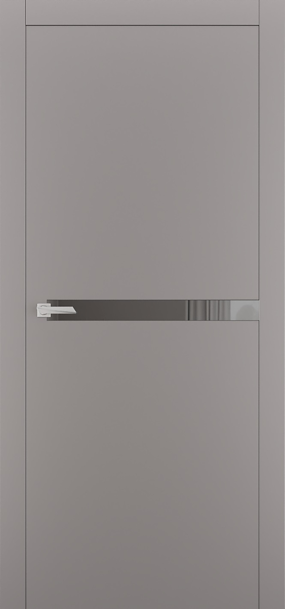 Міжкімнатні двері Estetdoors ULTRA 8 RAL7036 Дзеркало бронза Фарба