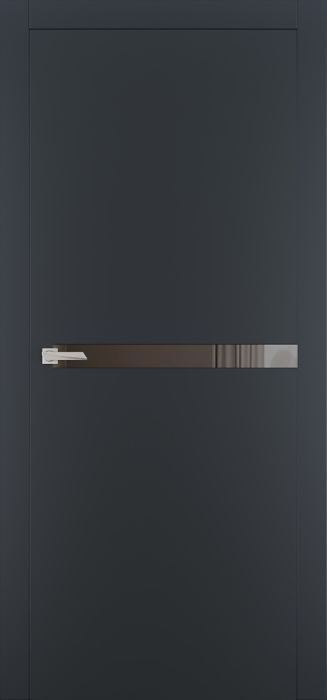 Міжкімнатні двері Estetdoors ULTRA 8 RAL7016 Дзеркало бронза Фарба