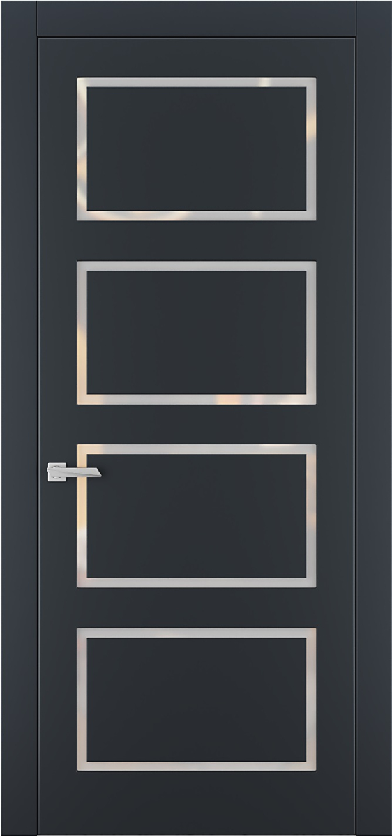 Міжкімнатні двері Estetdoors Glass 3 RAL7016 Сатин білий Фарба
