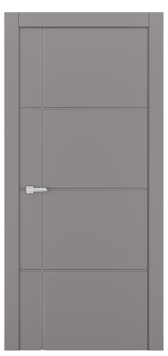 Міжкімнатні двері Estetdoors Lines 1 RAL7036 Глухі Фарба
